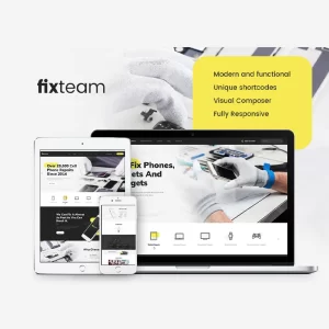 FixTeam Electronics and Mobile Devices Repair Theme