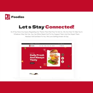 Foodizo Fast Food Restaurant Theme