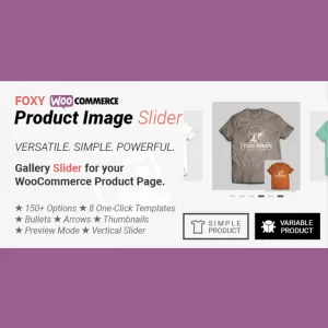 Foxy WooCommerce Product Image Gallery Slider Carousel