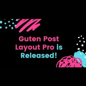 Guten Post Layout Pro