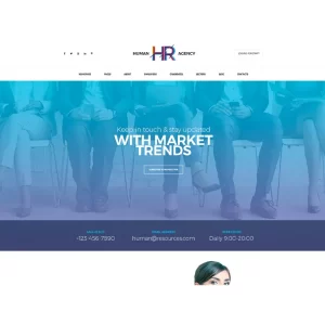 HR Human Consult Searching and Recruiting Theme