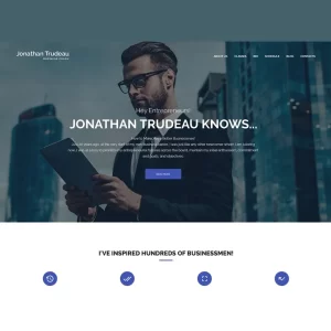 J Trudeau Business Coach Theme