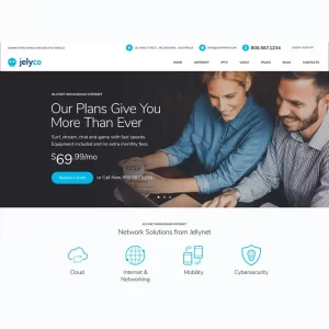 JelyCo ISP and Telecom Theme