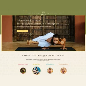 Kriya Yoga WordPress Theme