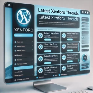 Latest XenForo Threads Widget For WordPress