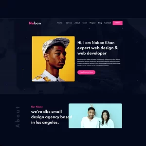 Naban Personal Responsive Theme
