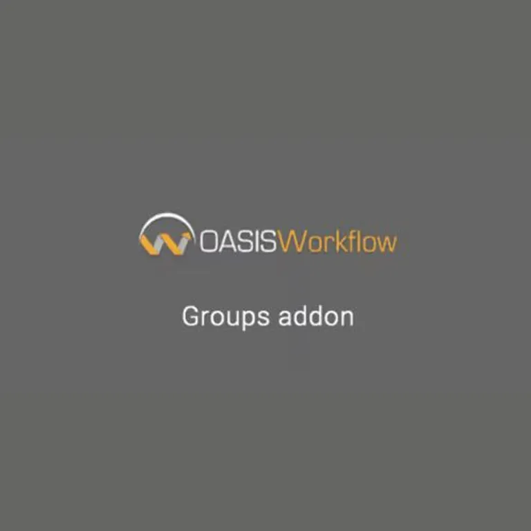 Oasis Workflow Groups Addon 1 Oasis Workflow Groups Addon