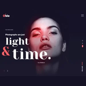 Oblo Creative Portfolio and Agency Theme