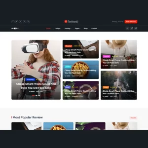 Revieweb Review WordPress Theme