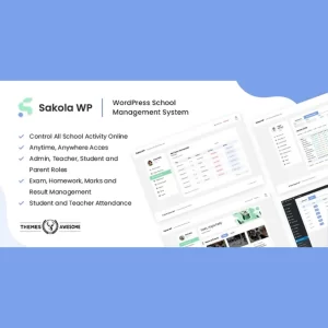 SakolaWP WordPress School Management System
