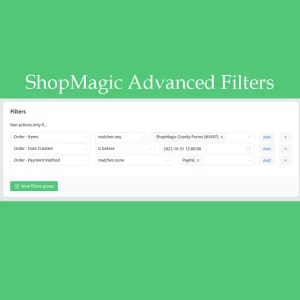 ShopMagic Advanced Filters