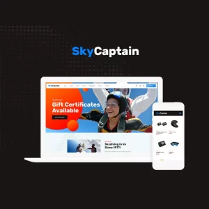 SkyCaptain Skydiving and Extreme Sports Theme