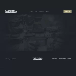 Tactical Dynamics Defence Security and Off Road Theme