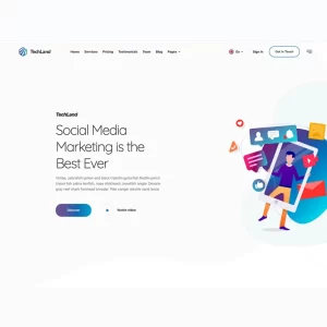 Techland Multipurpose Technology Theme