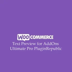 Text Preview for Addons Ultimate Pro PluginRepublic