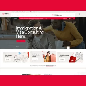 Treck Immigration and Visa Consulting Theme