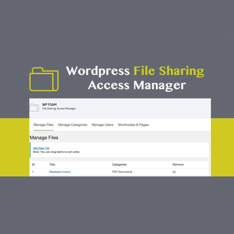WP FSAM File Sharing Access Manager 1 WP FSAM File Sharing Access Manager