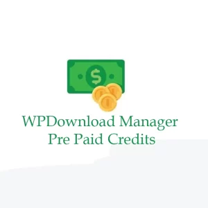WPDownload Manager Pre Paid Credits