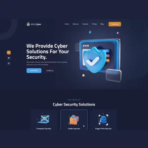 WhizCyber Cyber Security Theme