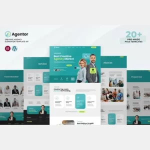 Agentor Creative Agency Elementor Pro Template Kit