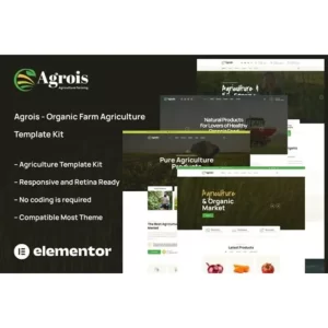 Agrois Organic Farm Agriculture Template Kit