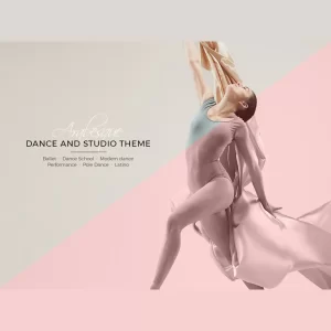 Arabesque Modern Ballet School and Dance Studio Theme