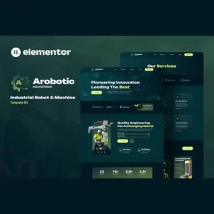 Arobotic Industrial Robot and Machine