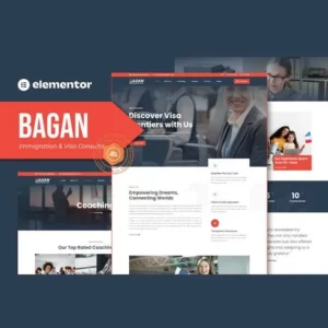 Bagan Immigration and Visa Consulting Elementor Template Kit