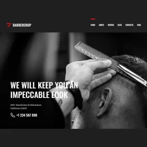 Barbercrop Hairdressing Theme