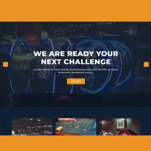 Cavalier Gaming Studio Theme RTL