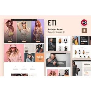 ETI Fashion Store Elementor Template Kit