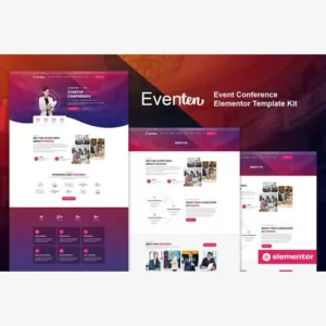 Eventen Event Conference Elementor Pro