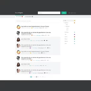 ForumEngine Forum Software Forum Theme