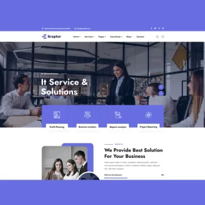 Graptor Technology and IT Solutions Theme