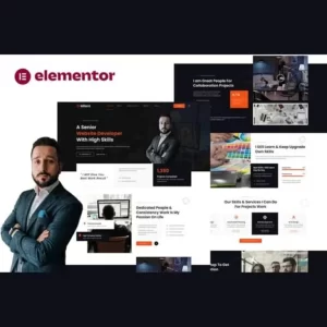 Mileni Personal Freelancer and Portfolio Showcase