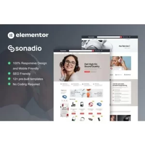 Sonadio Woocommerce Audio Store
