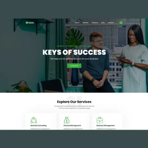 Unitek Business WordPress Theme
