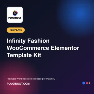 Infinity Fashion WooCommerce Elementor Template Kit