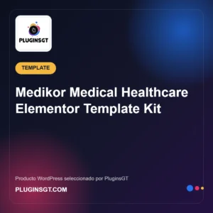 Medikor Medical Healthcare Elementor Template Kit