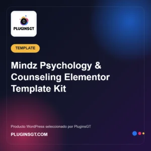Mindz Psychology & Counseling Elementor Template Kit