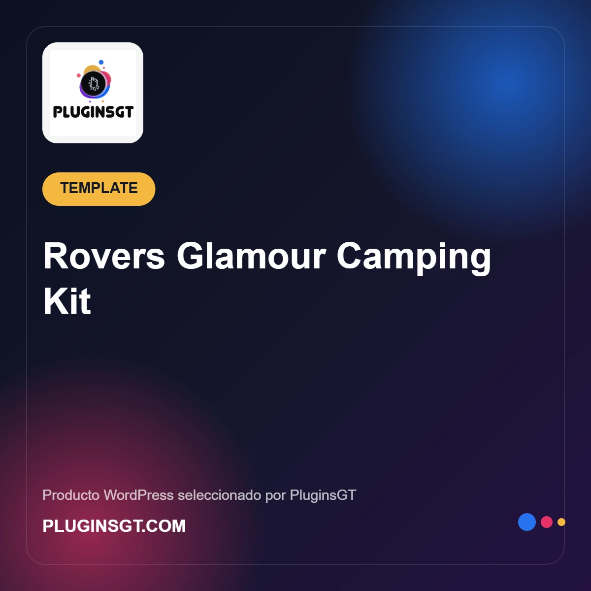 Rovers Glamour Camping Kit 1 Rovers Glamour Camping Kit