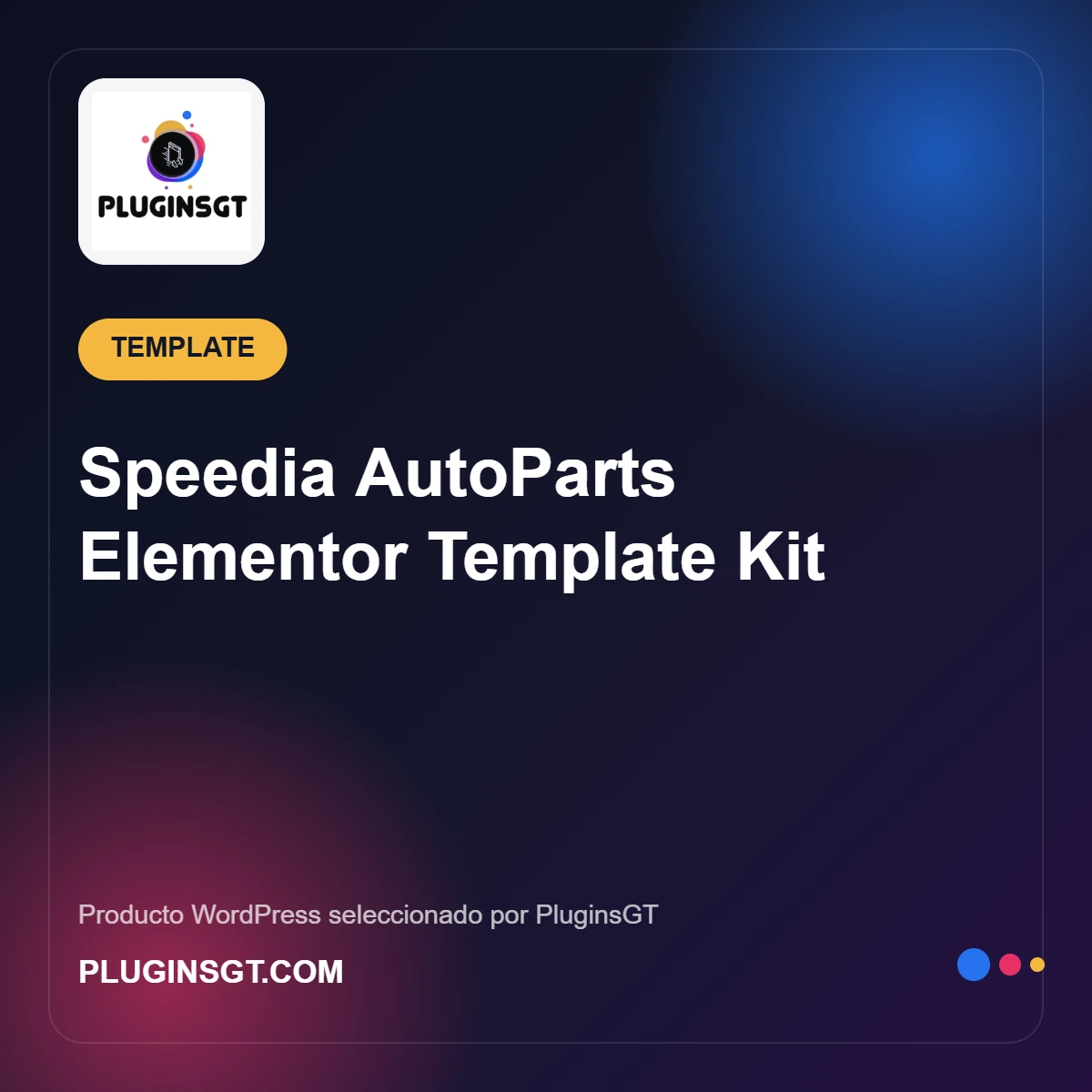 Speedia AutoParts Elementor Template Kit 1 Speedia AutoParts Elementor Template Kit