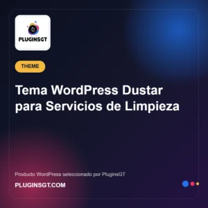 Tema WordPress Dustar para Servicios de Limpieza