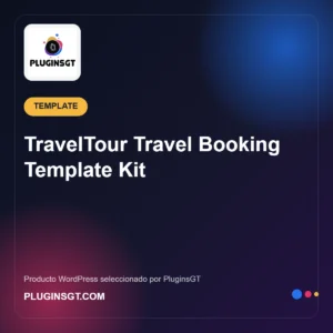 TravelTour Travel Booking Template Kit
